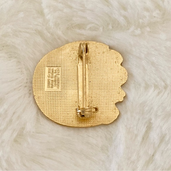 SUPER RARE 1958 Snoopy Monogram “D” Lapel Pin - Picture 3 of 5